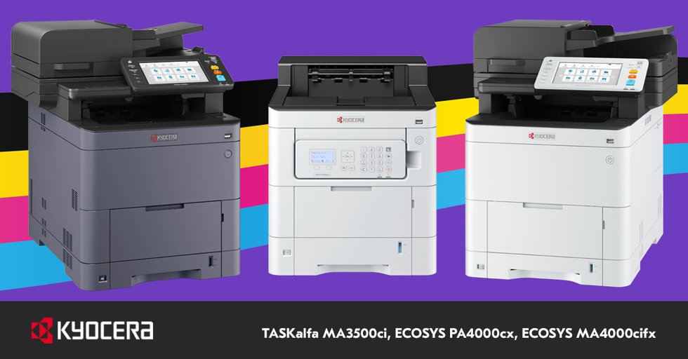 Kyocera launches new ECOSYS and TASKalfa multifunction printers