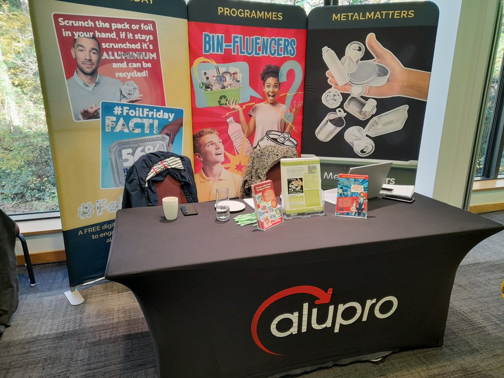 Alupro table at Claire conference.jpg