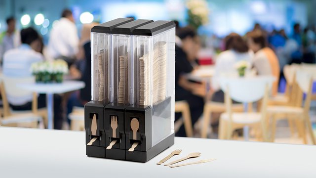 Celebration Packaging  – Easy to use zero-touch disposable wooden cutlery dispensers.jpg